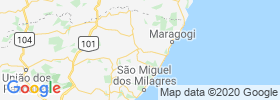 Porto Calvo map